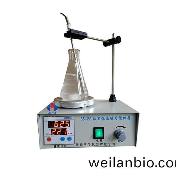 85-2A數(shu)顯恆溫(wen)磁力攪拌(ban)器(qi)