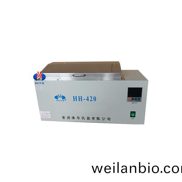 HH-420數(shu)顯(xian)智能(neng)恆溫水浴箱(xiang)
