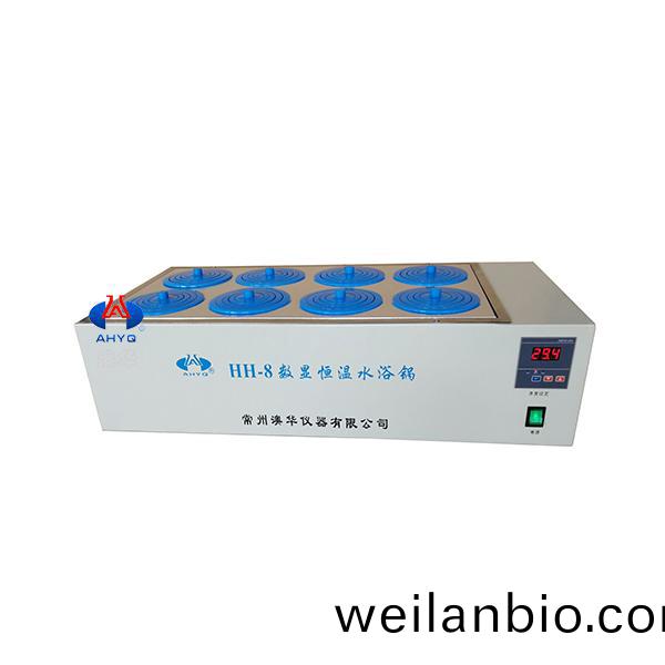 HH-8智(zhi)能數(shu)顯(xian)恆溫水浴鍋