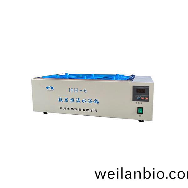 HH-6數(shu)顯(xian)恆溫(wen)水浴(yu)鍋