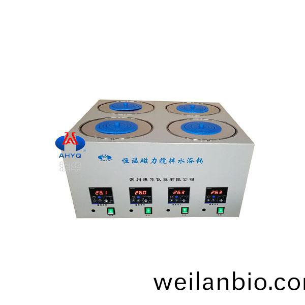 HSJ-4   四(si)位磁(ci)力(li)攪(jiao)拌(ban)數顯(xian)恆(heng)溫(wen)水浴鍋(guo) 