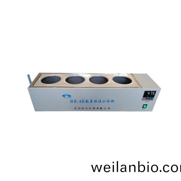 HH-4D數(shu)顯恆溫水浴鍋單(dan)列